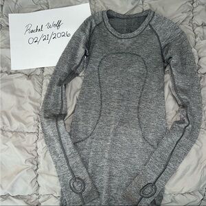 Lululemon swiftly long sleeve - sparkle
